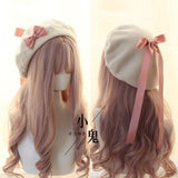 lutaotie Princesscore Long Ribbon Beret Hat