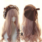 lutaotie Princesscore Long Ribbon Beret Hat