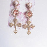 lutaotie Safe Sanctuary Fairycore Princescore Earrings