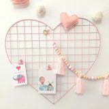 lutaotie Collage Heart Wire Hanging Princesscore Decor