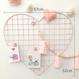 lutaotie Collage Heart Wire Hanging Princesscore Decor