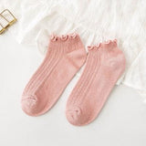 lutaotie Liz Ruffle Fairycore Socks