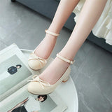 lutaotie Ballerina Kitten Fairycore Shoes