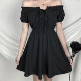 lutaotie Fairytale Fairycore Dark Forest Dress