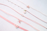 lutaotie Peachy Fuzz Fairycore Princesscore Choker