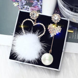 lutaotie Digital Love Kawaii Princesscore earrings