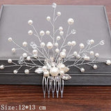 lutaotie Silvery Showers Fairycore Hair Accessory