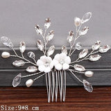 lutaotie Silvery Showers Fairycore Hair Accessory