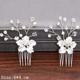 lutaotie Silvery Showers Fairycore Hair Accessory