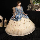 lutaotie Bluet Rose Period Princesscore Gown Dress