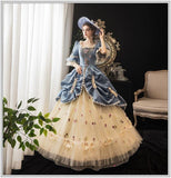 lutaotie Bluet Rose Period Princesscore Gown Dress