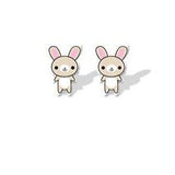 lutaotie Sweet Cute Cuddly Critters Charm Mini Stud Earrings