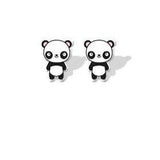 lutaotie Sweet Cute Cuddly Critters Charm Mini Stud Earrings