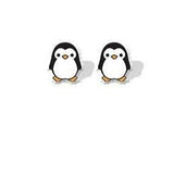 lutaotie Sweet Cute Cuddly Critters Charm Mini Stud Earrings