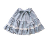 lutaotie Flaky Pastry Fairycore Skirt Bottoms