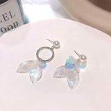 lutaotie Friend of the Cove Mermaid Fairycore Princescore Earrings