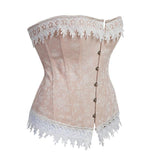 lutaotie Cat in the Palace Fairycore Princesscore Corset Top