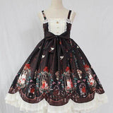 lutaotie Musical Birdsong Fairycore Dress