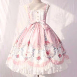 lutaotie Musical Birdsong Fairycore Dress