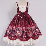 lutaotie Musical Birdsong Fairycore Dress