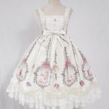 lutaotie Musical Birdsong Fairycore Dress