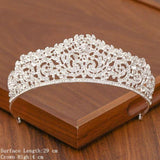 lutaotie Delicate Ice Fairycore Tiara Hair Accessory