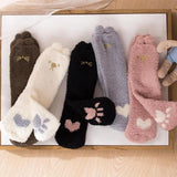 lutaotie Pretty Paw Fairycore Fluffy Socks