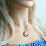 lutaotie Moon Glow Fairycore Necklace