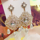 lutaotie Eastern Star's Brave Light Fairycore Princesscore Earrings