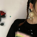 lutaotie Eastern Star's Brave Light Fairycore Princesscore Earrings