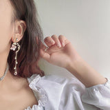 lutaotie Forever Intertwined Drop Earrings