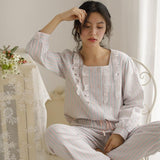 lutaotie Buttermint Candy Cottagecore Sleepwear Set