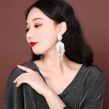 lutaotie Crystalline Princesscore Earrings