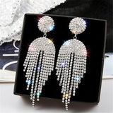 lutaotie Crystalline Princesscore Earrings