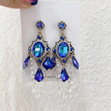 lutaotie Ball Debut Stunner Chandelier Drop Earrings