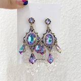 lutaotie Ball Debut Stunner Chandelier Drop Earrings