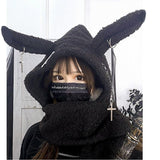 lutaotie Bunny by the Cathedral Dark Fairycore Hat