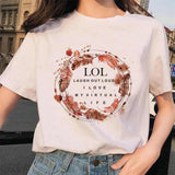 lutaotie Sweet Kawaii Graphic Tshirt Tops