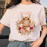 lutaotie Sweet Kawaii Graphic Tshirt Tops