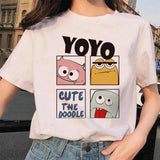 lutaotie Sweet Kawaii Graphic Tshirt Tops