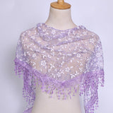 lutaotie Fairycore Stardrop Scarf Overlay Top