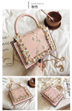 lutaotie Flower Garland Fairycore Bag