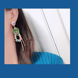 lutaotie Brilliant Menagerie Kawaii Earrings