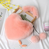 lutaotie Sweetheart Princesscore Plush Soft Kawaii Bag