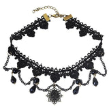 lutaotie Whimsical Elegance Dark Fairycore Princesscore Choker