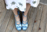 lutaotie Dewdrops and Hearts Fairycore Shoes