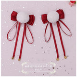 lutaotie Jingle Bear Sweet Hair Accessory Set