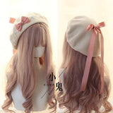 lutaotie Princesscore Long Ribbon Beret Hat