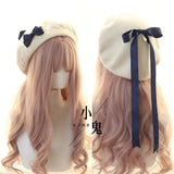 lutaotie Princesscore Long Ribbon Beret Hat