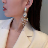 lutaotie Fae Ballroom Chandelier Fairycore Earrings